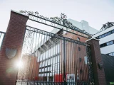 Gateway Entrance to Anfield Stadium in Liverpool
