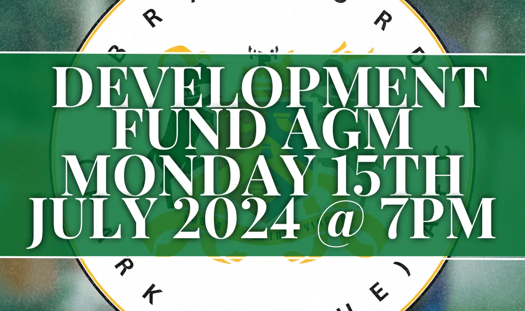 Bradford (Park Avenue) Development Fund has announce date for 2024 AGM