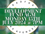 Bradford (Park Avenue) Development Fund has announce date for 2024 AGM