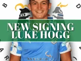 Avenue Sign Defensive Midfielder Luke Hogg.