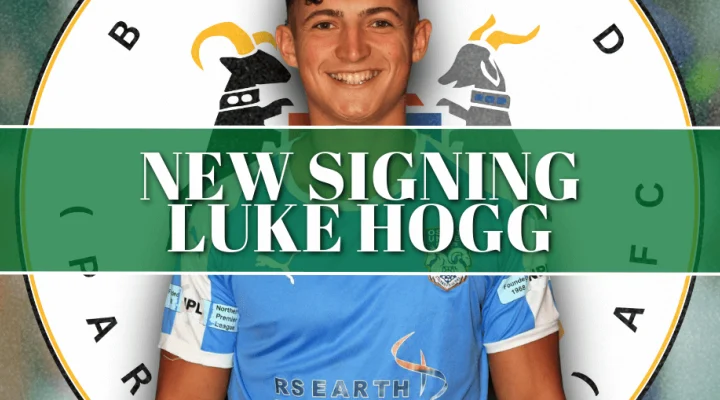 Avenue Sign Defensive Midfielder Luke Hogg.