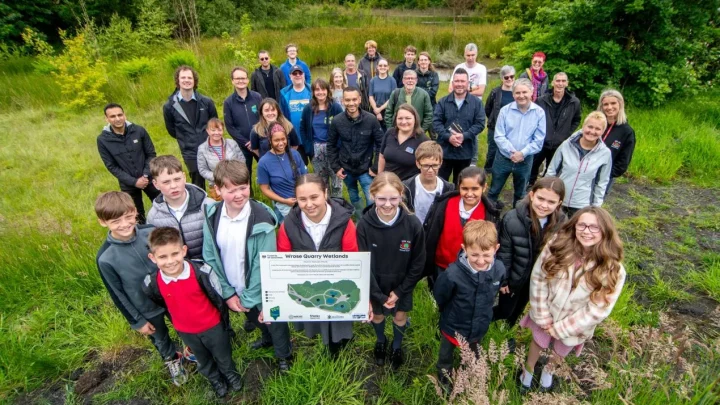 Wrose Quarry Wetlands Revamped into Nature Oasis