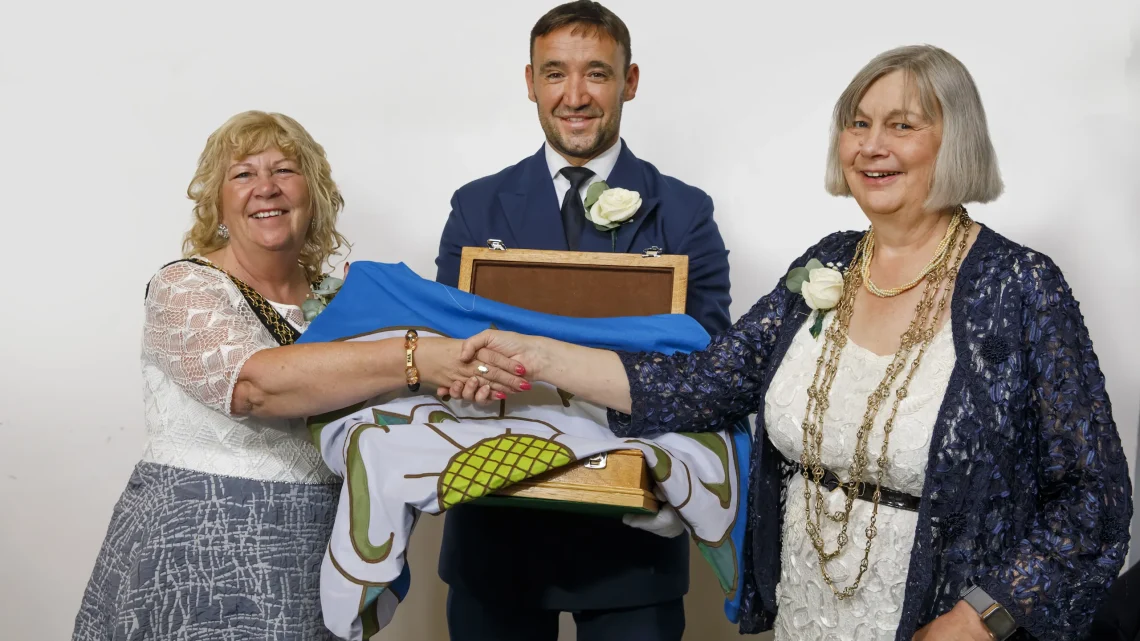 Bradford Takes Possession Of The Official Yorkshire Flag