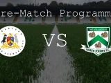 Pre-Match Programme: Bradford Park Avenue vs North Ferriby FC