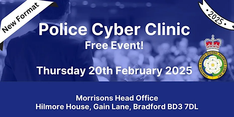 Police Cyber Clinic to Help Bradford Businesses Stay Safe Online