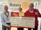 Bradford Rotary Club Donates £2,000 to Support Children’s Respite Charity