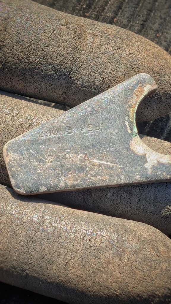 Wreckage from Vickers Wellington BJ973