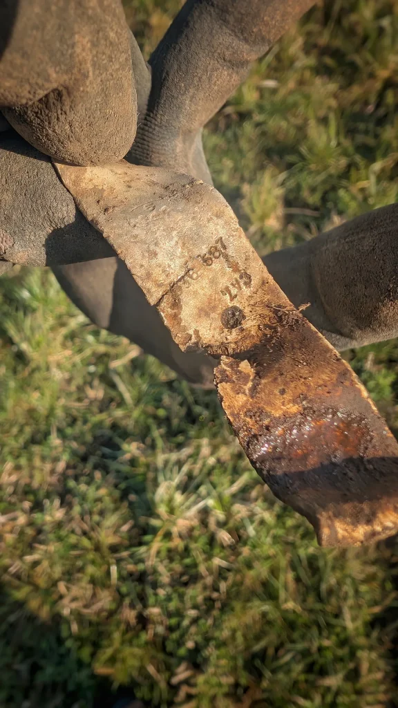 Wreckage from Vickers Wellington Serial Number BJ973