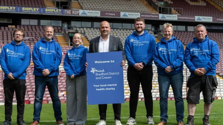 Bantams Raising Mental Health Awareness With Bradford District and Craven Mind Partnership