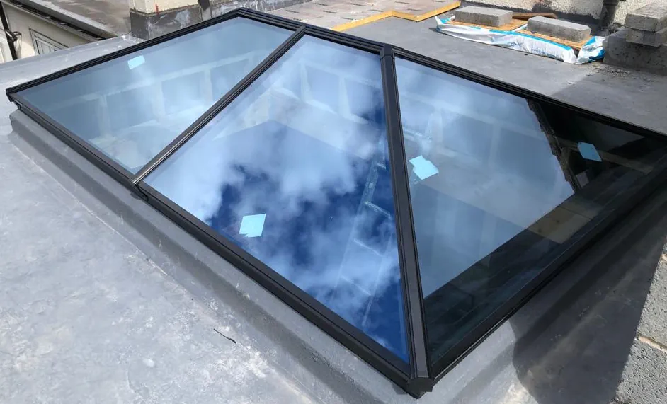 Korniche Lantern Roof installation Bradford