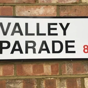 Valley Parade Street Sign
