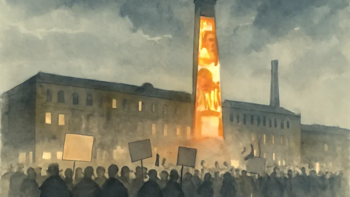 Bradford Commemorates 1890 Mill Strike with Projection Show