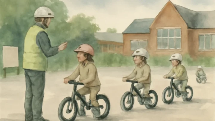 Free Cycling Training and Balance Bikes for Schools