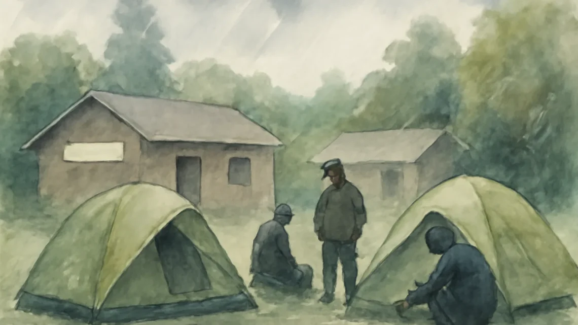 Science Students Undertake Outdoor Learning Amid Storm Conditions Science Students Undertake Outdoor Learning Amid Storm Conditions