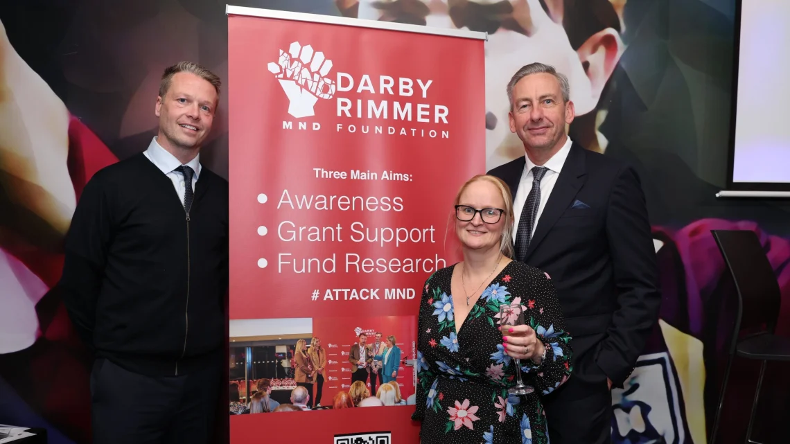 Bantams v MND Dinner Raises Over £17,500 for the Darby Rimmer MND Foundation