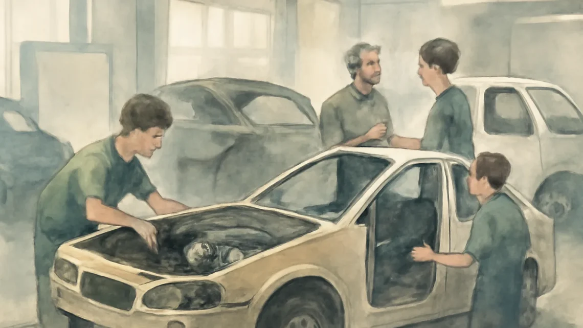 Bradford College Students Develop Innovative Motor Vehicle Training Tools