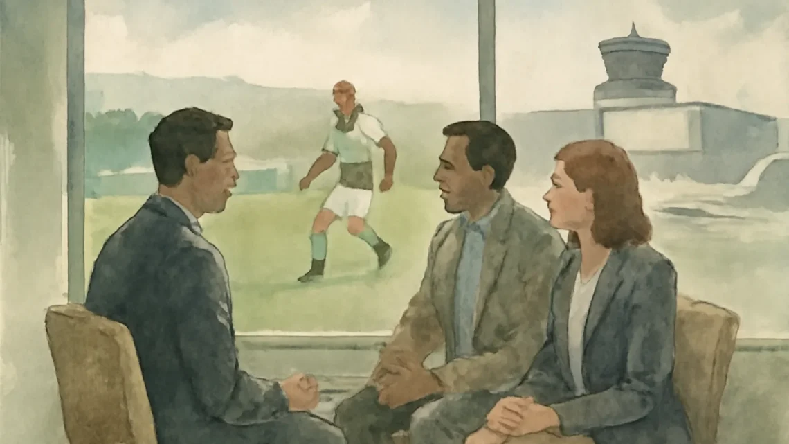 Bradford (Park Avenue) AFC and Leeds Bradford Airport Discuss Partnership