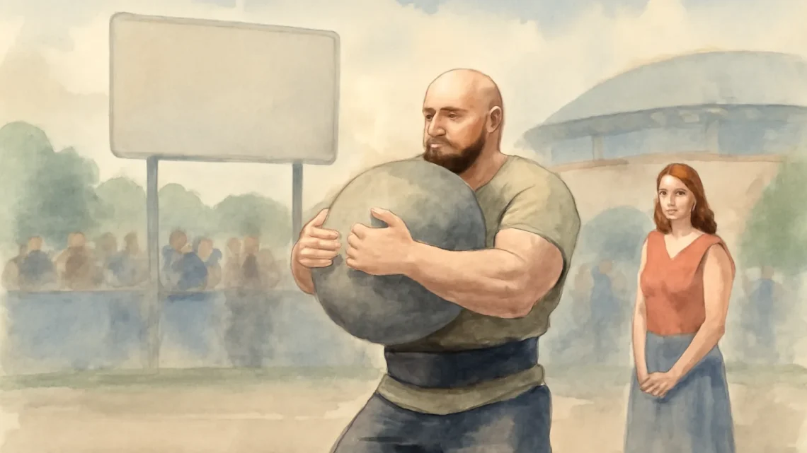 Bradford Strongman Competes After Wedding and Honeymoon