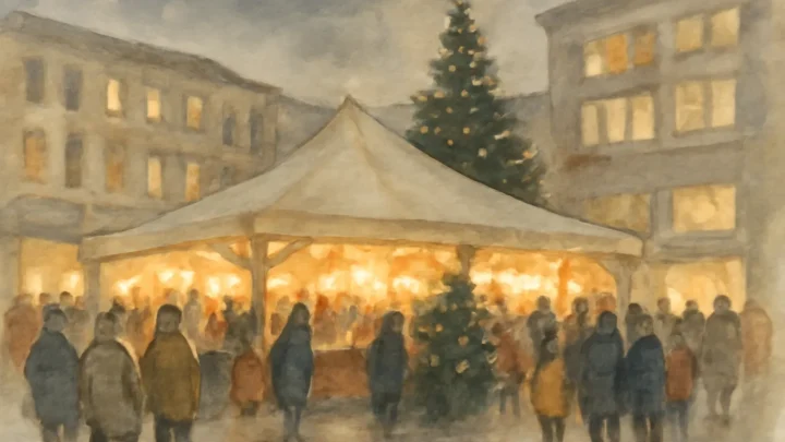 Christmas in the Courtyard at Darley Street Market