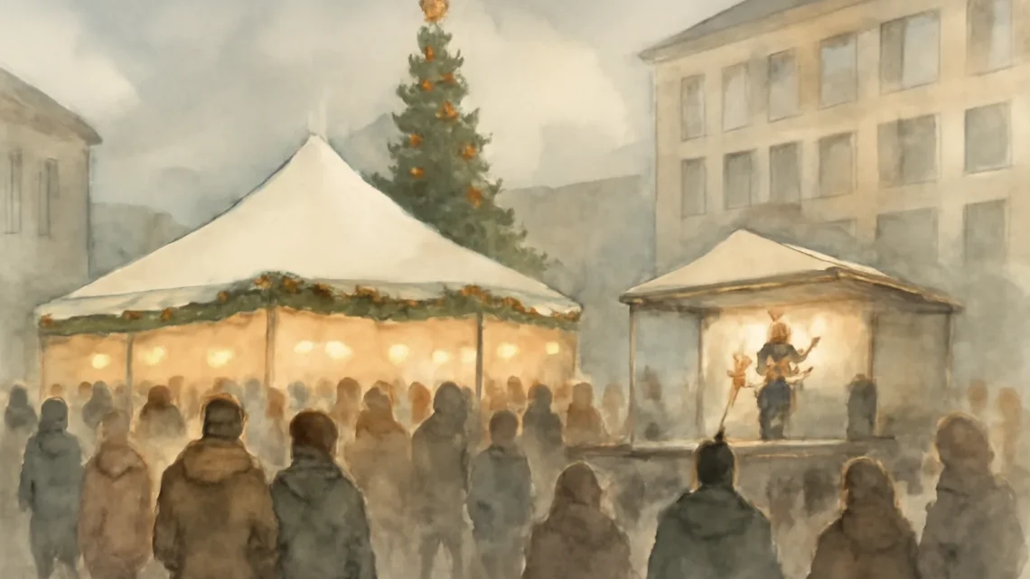 Christmas in the Courtyard Event at Darley Street Market