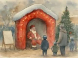 Inflatable Santa’s Grotto Available for Hire in Bradford
