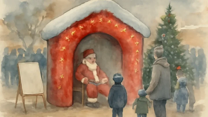 Inflatable Santa’s Grotto Available for Hire in Bradford
