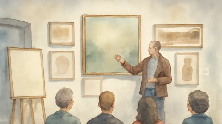 Meet the Curator Event at Bradford Art Show