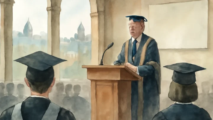 Ed Anderson Receives Honorary Degree from Bradford University