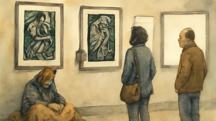 Living Wild Exhibition Explores Homelessness Through Art