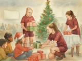 Bradford City AFC Women Support Children in Care at Christmas