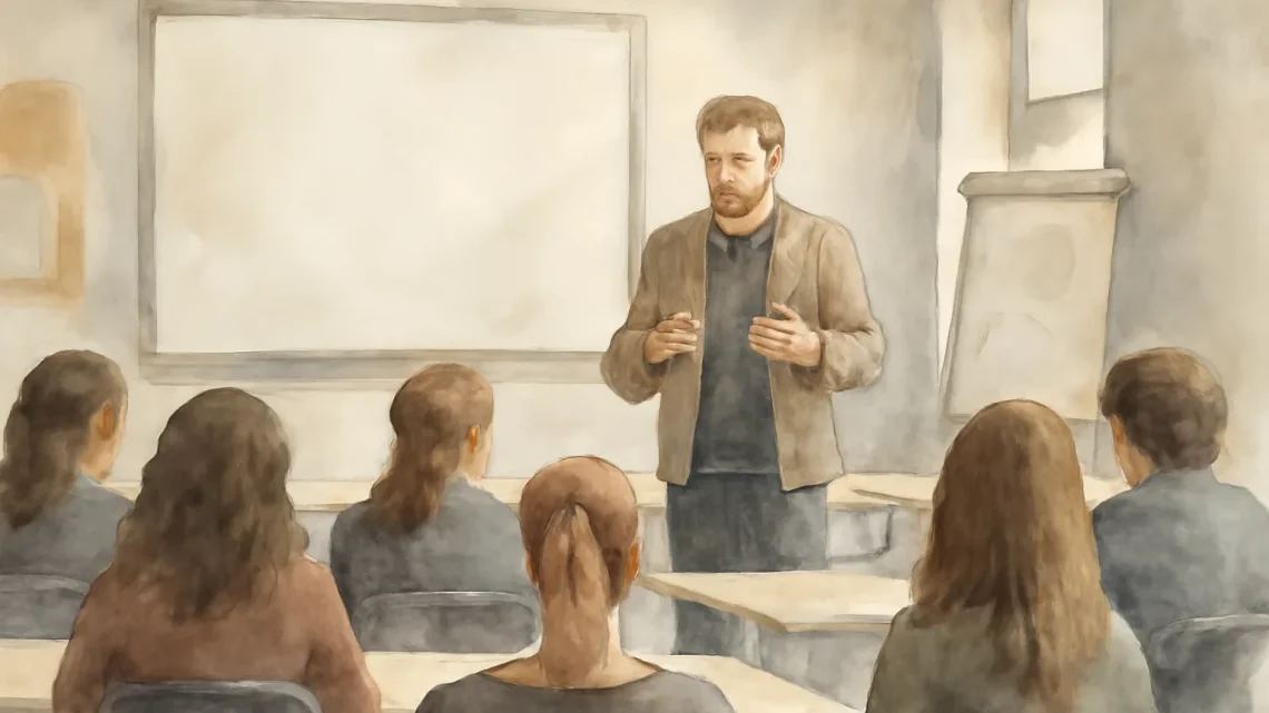 Lee Otway Leads Performing Arts Masterclass at Bradford College