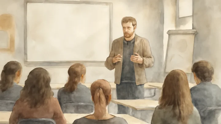 Lee Otway Leads Performing Arts Masterclass at Bradford College