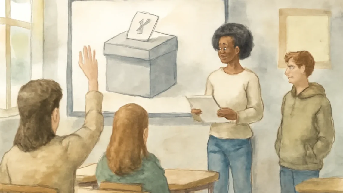 Your Vote Week to Promote Democracy in Schools