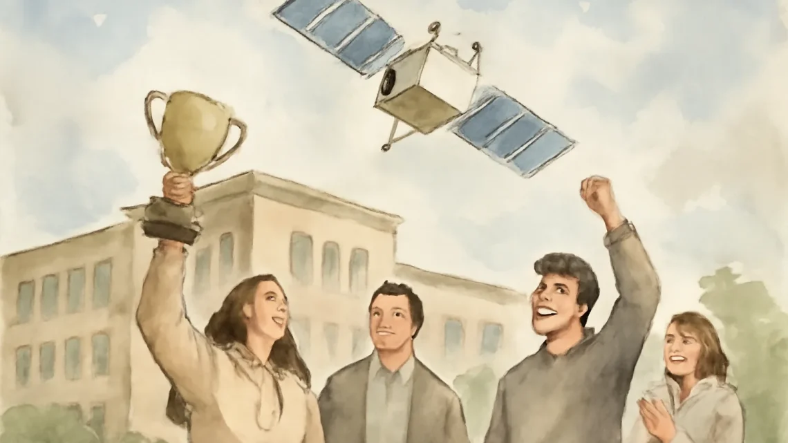 Bradford Students Win International Satellite Engineering Competition