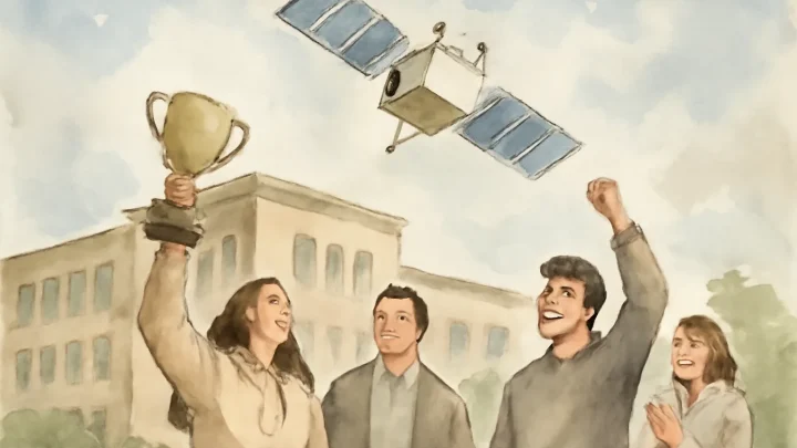 Bradford Students Win International Satellite Engineering Competition