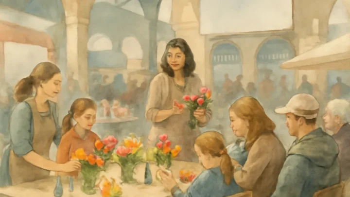 Petals & Perfume Family Event at Keighley Market