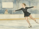 Local Student Balances Hair and Beauty Studies with Figure Skating