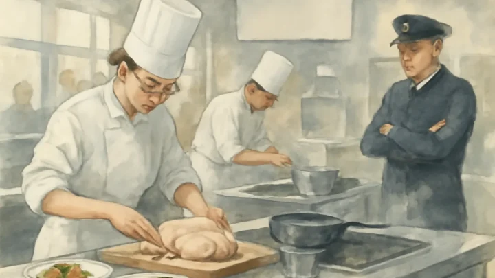 Royal Navy Hosts Cook-Off Challenge for Catering Students