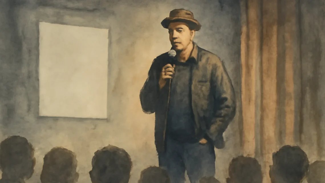 Rich Hall to Perform Chin Music Comedy Show in Bradford