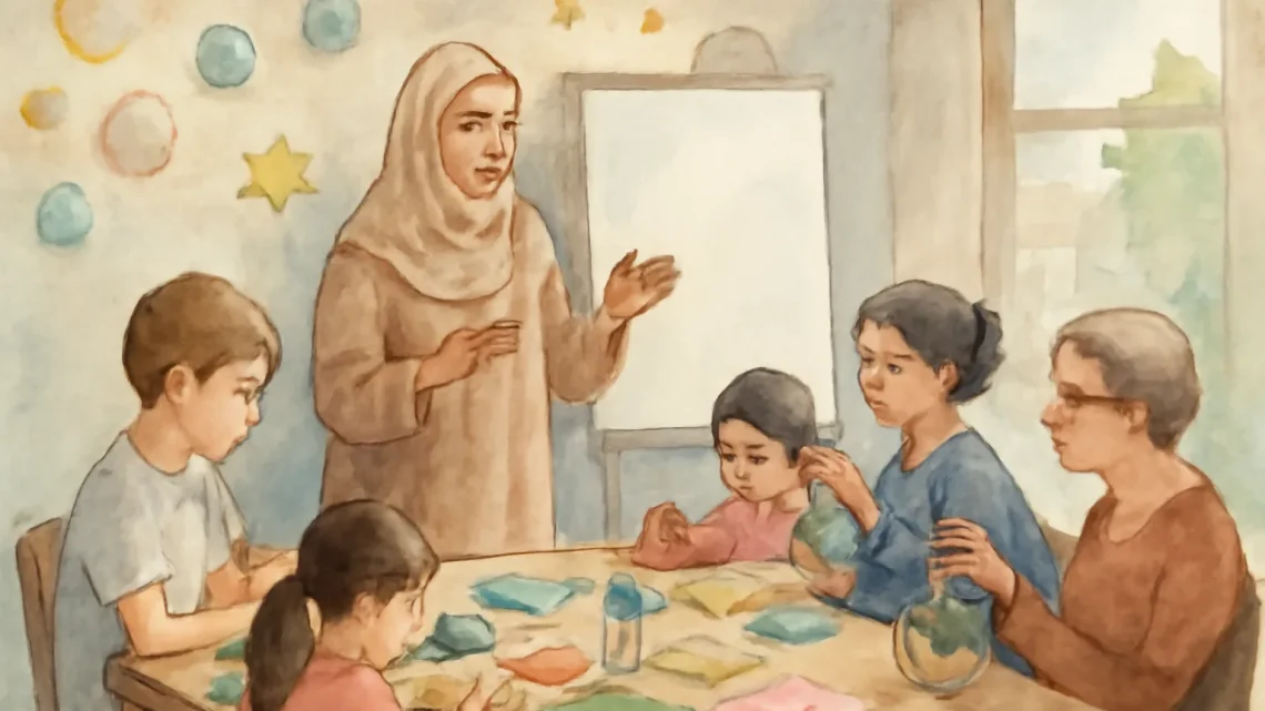 Eid Craft Mania Workshop Held in Bradford