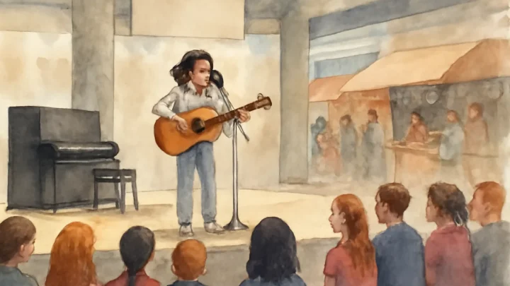 Open Mic Night for Under 18s at Darley Street Market