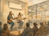 Waiting for Wednesday to Perform at Darley Street