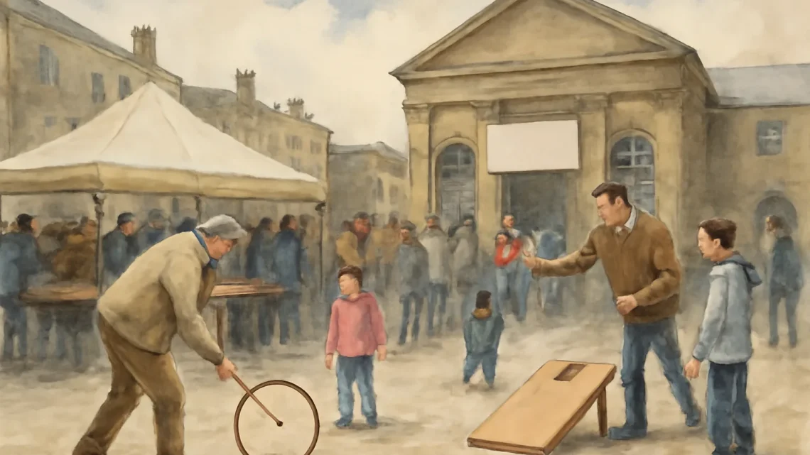 Heritage Games Event Brings Traditional Fun to Bradford Market