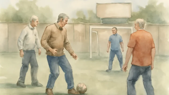 Local Business Supports Parkinson’s Walking Football Project