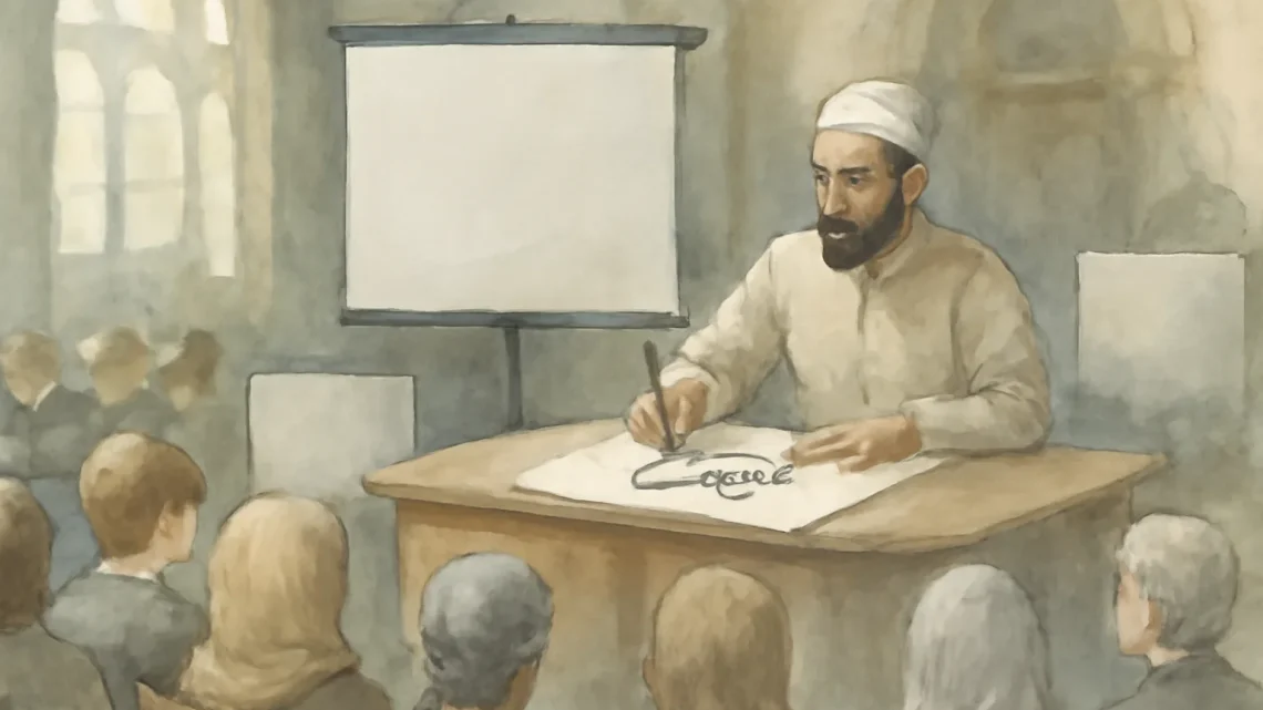 Ottoman Calligraphy Masterclass at Bradford Literature Festival