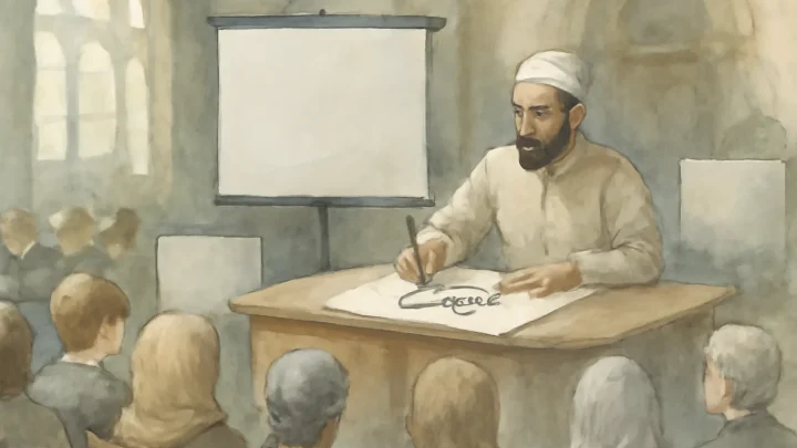 Ottoman Calligraphy Masterclass at Bradford Literature Festival
