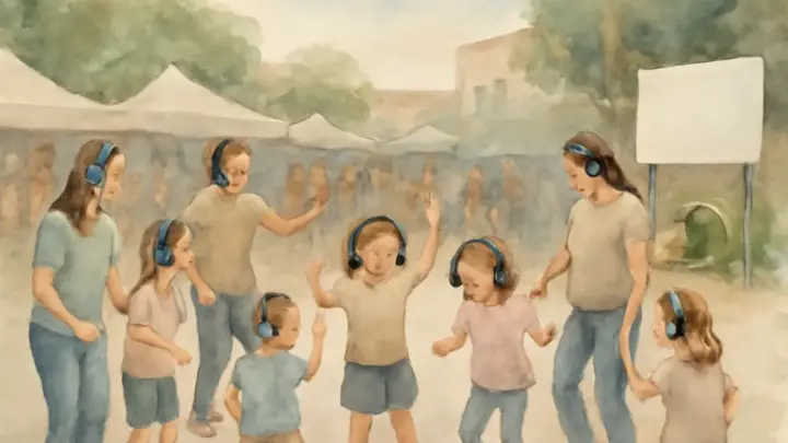 Daytime Silent Disco Scheduled at Darley Street Market