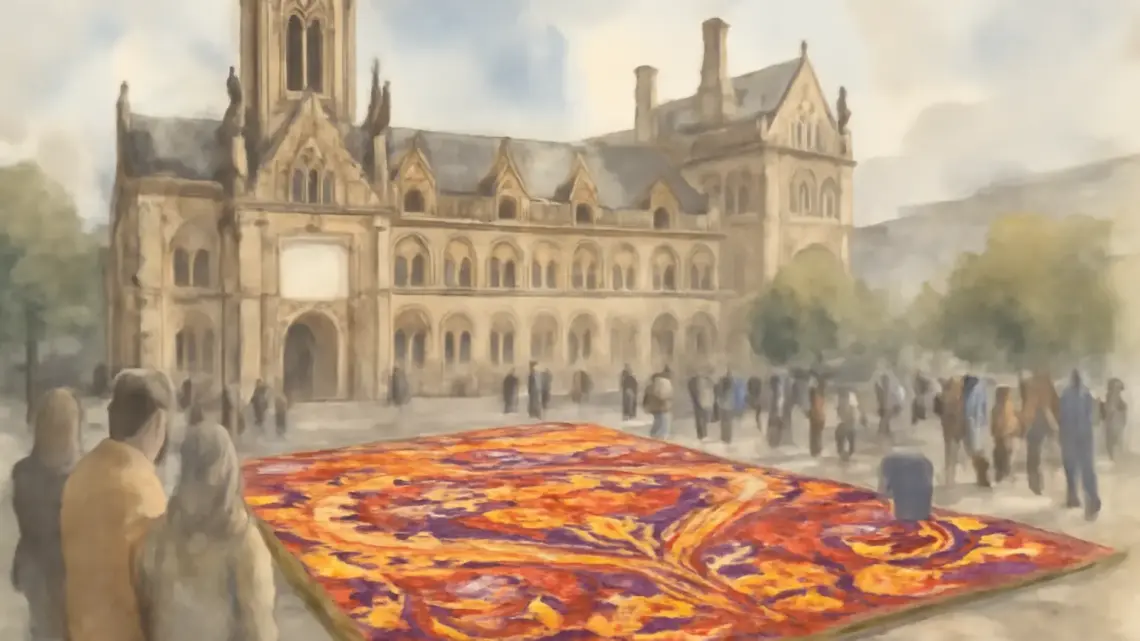 Flower Carpet Exhibition Arrives in Bradford