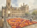 Flower Carpet Exhibition Arrives in Bradford