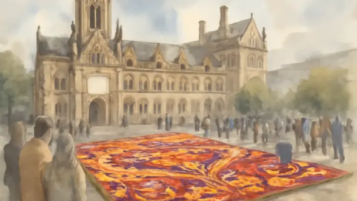 Flower Carpet Exhibition Arrives in Bradford